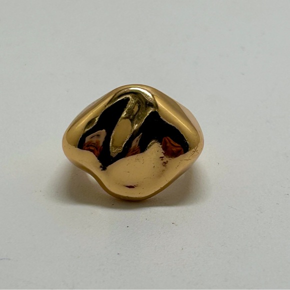 Robert Lee Morris Jewelry - Robert Lee Morris, RLM Soho, Gold Nugget Style Ring, Size 7 3/4